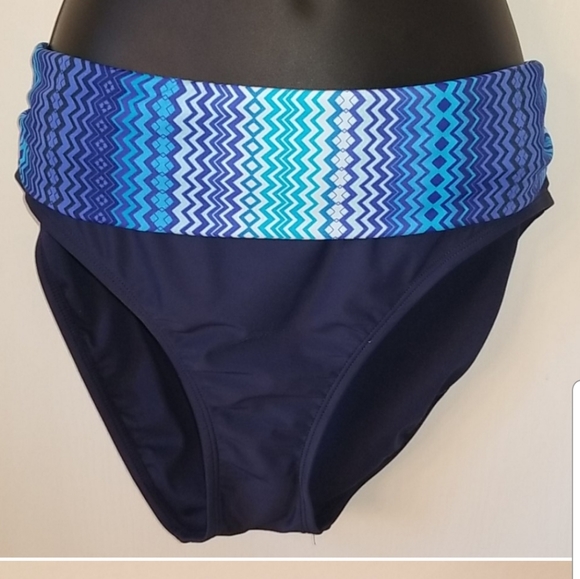 Into The Bleu By Amerex Bikini Swimsuit Bottom 14 - Picture 3 of 11